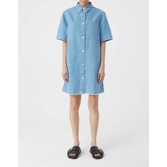 NEW CLOSED krysten dress in light blue - Picture 1 of 5